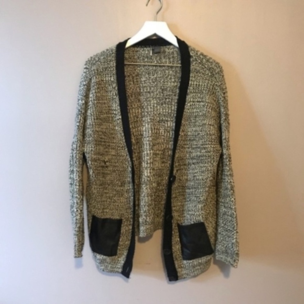 Sparkle & Fade Woven Cardigan Size XS